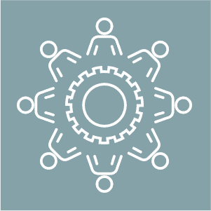 Culture transformation icon for website