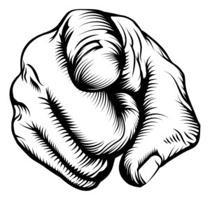 Finger-pointing